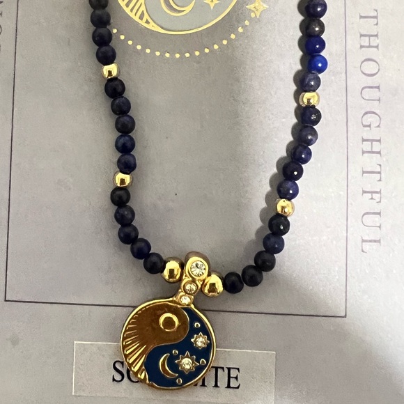 Wisdom affirmation Soladite necklace and bracelet set NWT - Picture 4 of 12